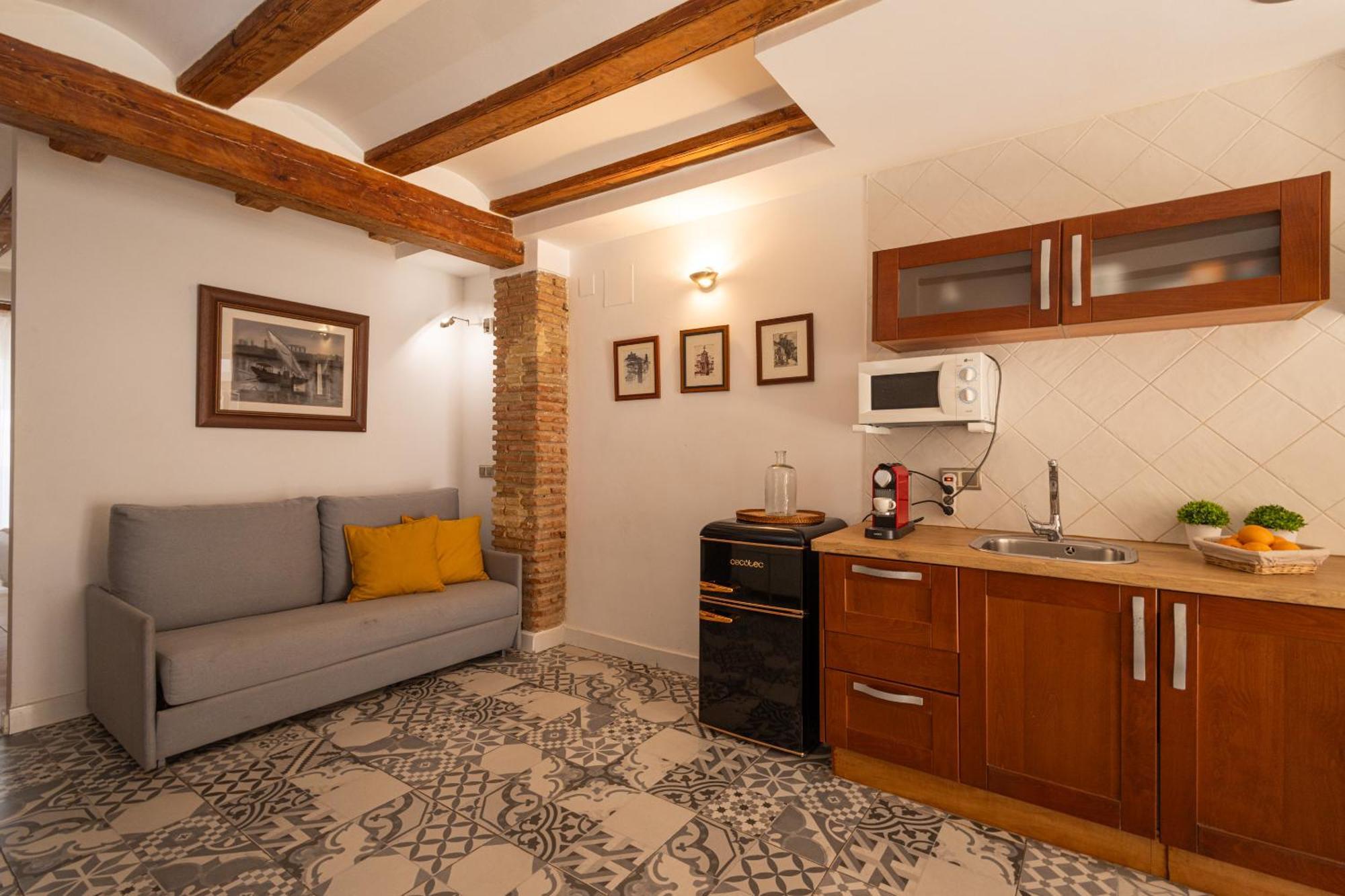 Florit Flats - Charming Ruzafa & Interior Terrace * Valencia