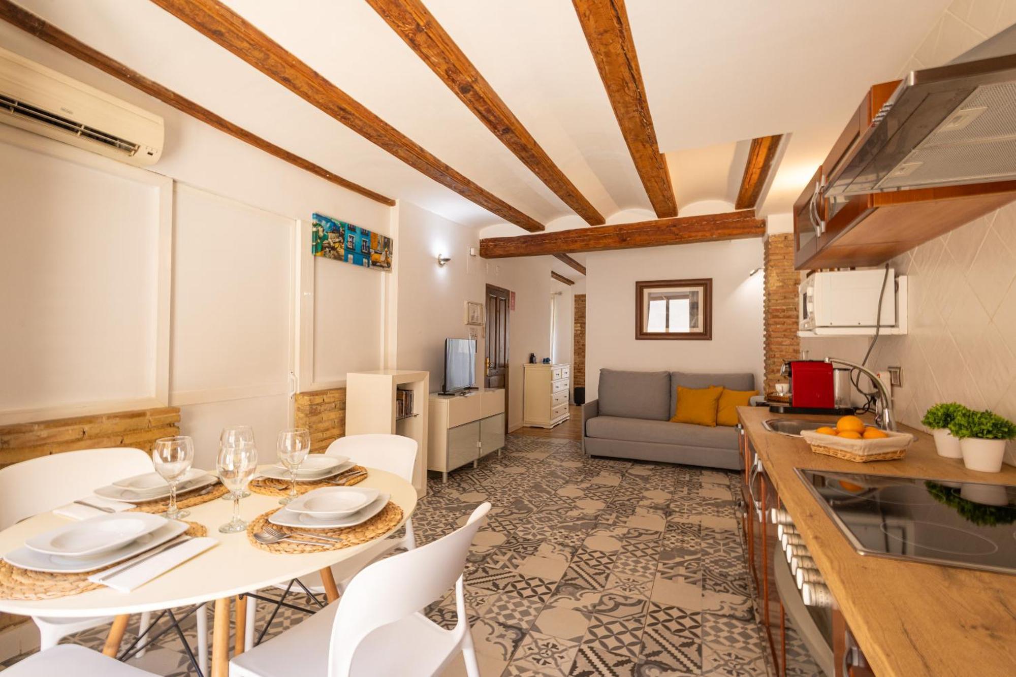 Florit Flats - Charming Ruzafa & Interior Terrace * Valencia