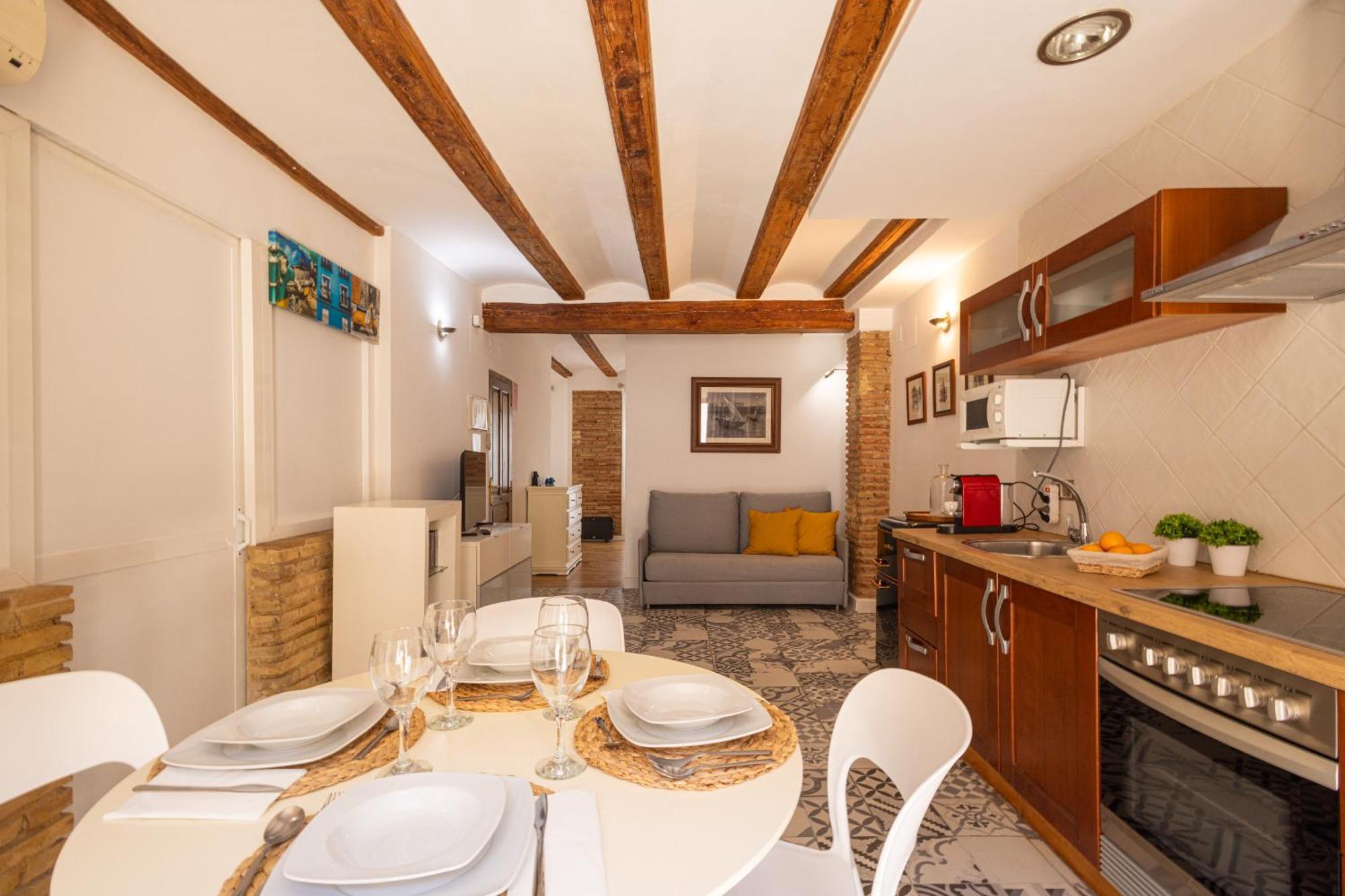Apartamento Florit Flats - Charming Ruzafa & Interior Terrace